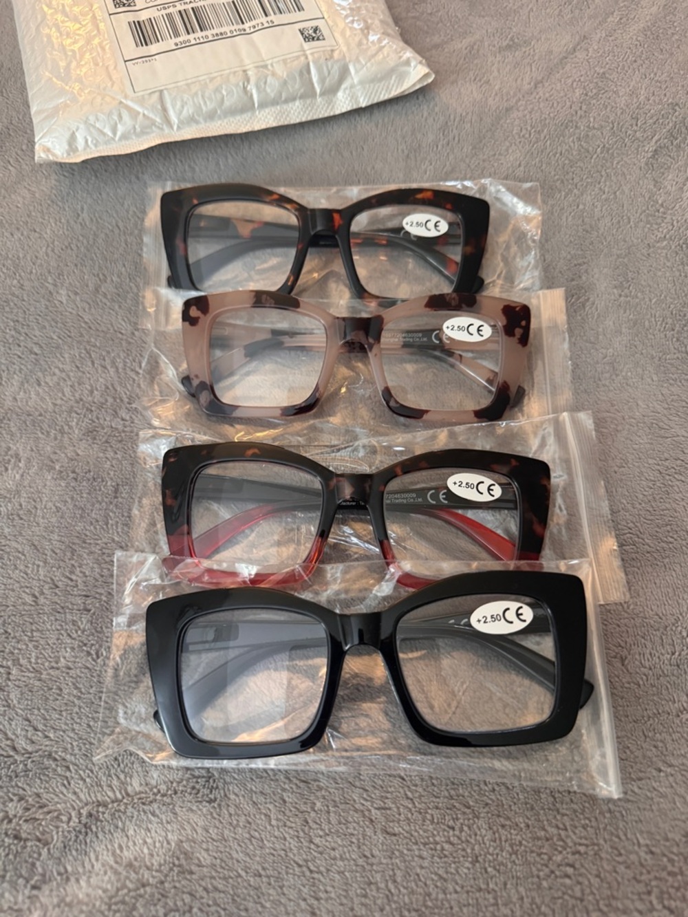 Squared Oversized Reading Glasses - Multiple Tortoise & Black Styles